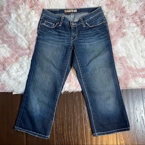 BKR Denim STELLA Stretch Capri Jeans Women’s Size 28